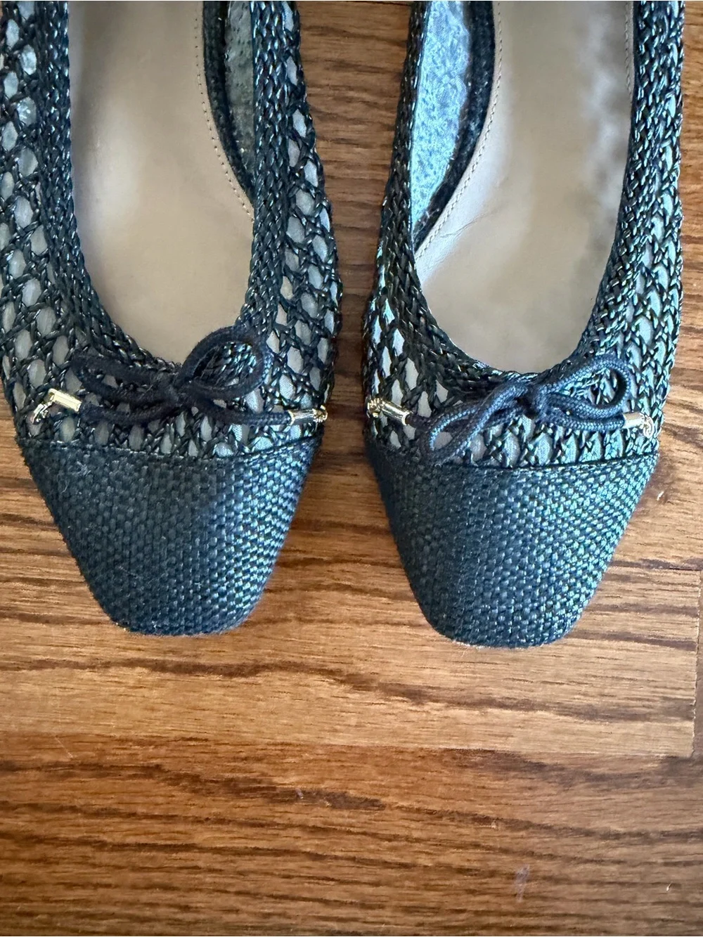 SAM EDELMAN May Woven Ballet Flats - Women's Comfort Slip-On 10